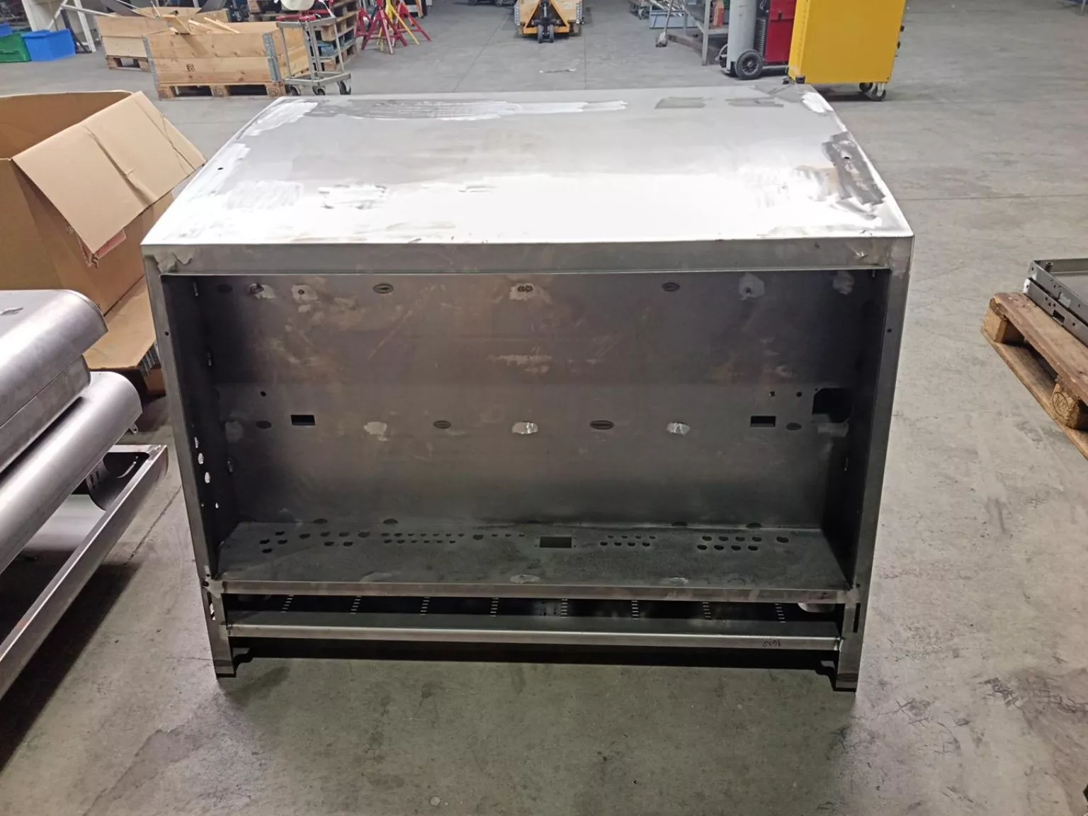 Welded carbon steel housing